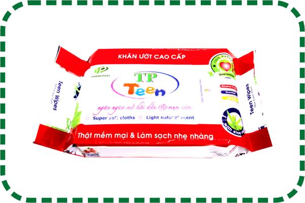 Khăn ướt TP Teen 20g - Công Ty TNHH Phát Triển Xuất Nhập Khẩu Thành Phát